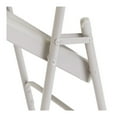 thumbnail image 6 of NPS 200 Series Premium All-Steel Double Hinge Folding Chair, Grey (Pack of 4), 6 of 7