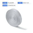 thumbnail image 2 of Uxcell Flat Nylon Webbing Strap for Backpack, Cargo Strap, High Strength and Durable Material for Various Uses Silver Tone, 2 of 6