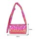 thumbnail image 5 of Bolsa de viaje de color degradado acolchada de algodón acolchado informal para vacaciones de fin de semana Tmvgtek Para Estrenar, 5 of 9