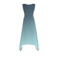 thumbnail image 4 of JMKQLZ Womens Dresses Sleeveless Round Neck Drawstring Casual Ruffle A-Line Mini Dress, 4 of 8