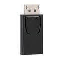 thumbnail image 1 of Convertidor de adaptador NikouMX 2 unidades puerto de pantalla negro D Pto HDMI hembra, 1 of 8
