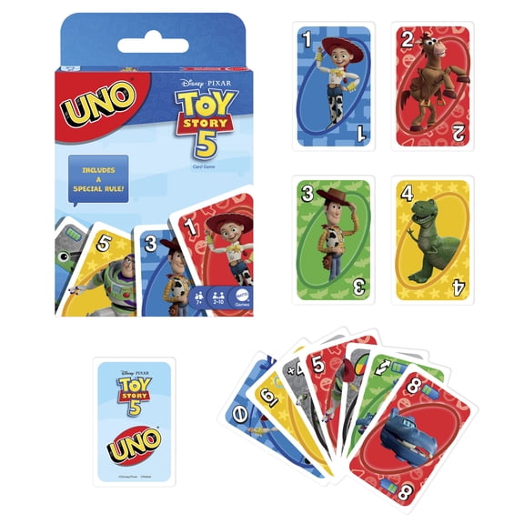 Juego de Cartas Mattel UNO Pixar Project Target