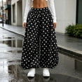 thumbnail image 4 of VBVC Women's High Waisted Polka Dot Pants , Baggy Lantern Harem Joggers For Women, S-2XL, 4 of 7