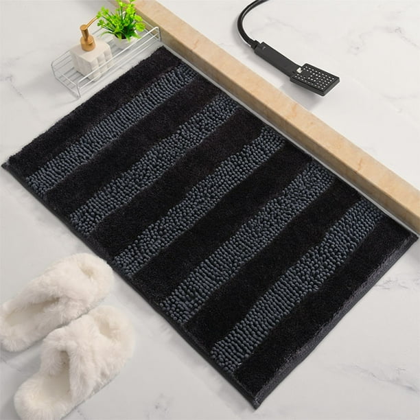 Alfombras de baño, alfombras para sala de estar, alfombra de área, alfombra de baño de hilo perlado, alfombra de baño para el hogar, alfombra de baño antideslizante, alfombra de puerta, alfombra de pe