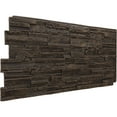 thumbnail image 4 of Ekena Millwork 48 5/8"W x 24 3/4"H x 1 1/4"D Cascade Stacked Stone, EverStone Faux Stone Siding Panel, Alder Creek, 4 of 9