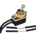 thumbnail image 2 of B&P Lamp® On-Off Brass Toggle Switch, 2 of 2
