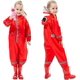 thumbnail image 1 of ZHAOCHENG Traje de lluvia para niños pequeños Traje de lluvia para bebés con capucha Mono impermeable Traje de lluvia de una pieza para niños M, 1 of 5