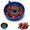 1Pc Blue, variant on 2 PC Self Spinning Berry Washing Bowl, Vortex Fruit Washer with Drain Holes, Self-Swirling Rinser for Strawberries Blueberries Grapes, Lightweight Kitchen Colander for Small Produce (2Pc Green)