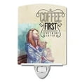 thumbnail image 1 of Carolines Treasures BB5403CNL Coffee First Sign Ceramic Night Light, 1 of 1