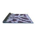 thumbnail image 2 of Ahgly Company Indoor Rectangle Abstract Blue Modern Area Rugs, 6' x 9', 2 of 4