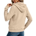 thumbnail image 5 of Tqcoqu Womens Zip Up Hoodies Long Sleeve Y2K Hooded Sweatshirt Women Fashion Zipper Fall Light Jackets with Pocket, 5 of 7