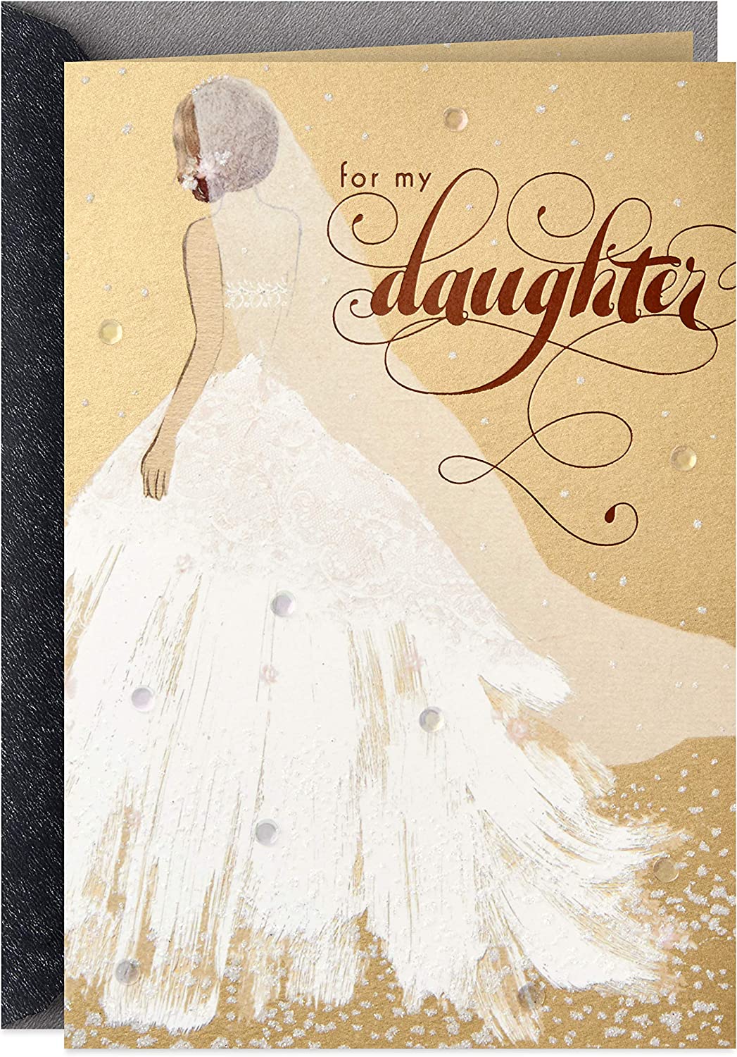 Hallmark Wedding Day Card for Daughter (Dream Come True) (599RZB1360)