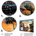 thumbnail image 3 of Designart "Pop Art Charleston III" Cityscapes Metal Wall Art Prints, 3 of 5