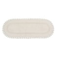 thumbnail image 4 of Home Weavers Hampton Crochet Bath Mat 100% Cotton Bathroom Rugs Set, Washable Rug, Thick Extra Soft and Absorbent bath Rug, Kitchen Mat, Bath Mat Set, Bath Floor Mat Reversible, 21"x54" Runner, Ivory, 4 of 7
