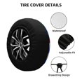 thumbnail image 2 of Sigee Mario Bh for Tire Cover Wheel cover for Jeep Trailer RV SUV Truck Wheel 14-17 Inch,16 inch, 2 of 7
