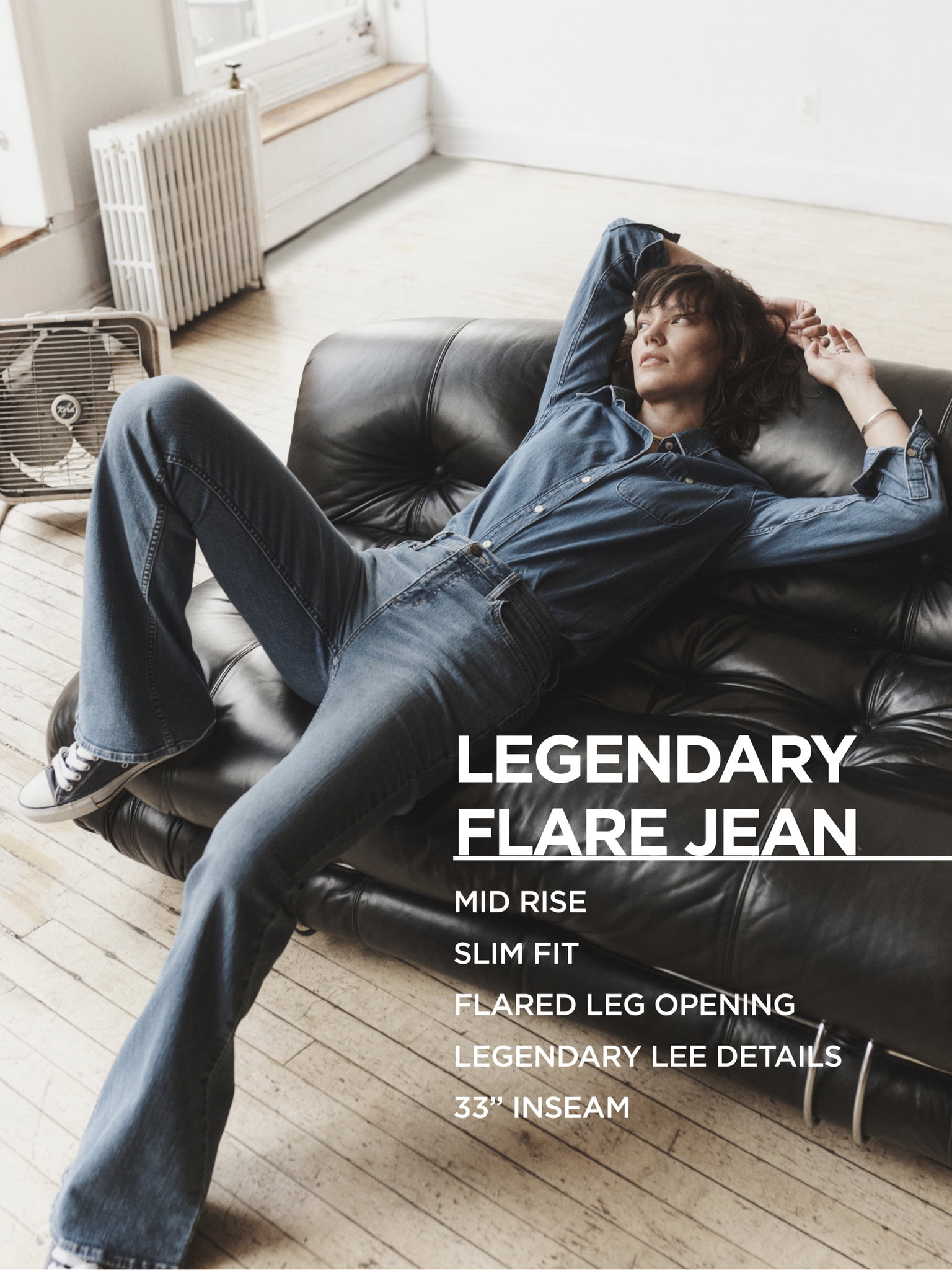 パンツ Lee black flared remake denim FRAME Women's Pixie Le High Flare Side Slit Jeans, Obsidian