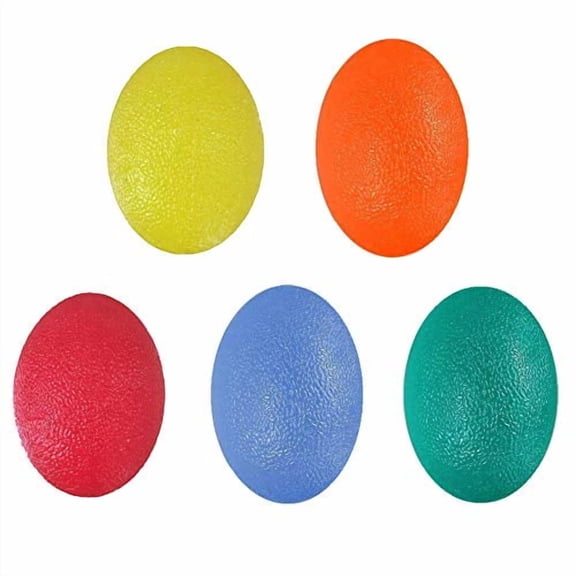Squeeze Balls for Hand Therapy,Exercise,Arthritis - Grip Strengthener Occupational Equipment for Finger,Wrist,Carpal Tunnel,Pain Relief,Stress - Resistance Strength Squeezing Egg Trainer