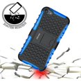 thumbnail image 4 of Funda para iPod Touch 7, funda para Touch 6, funda para Touch 5, funda protectora resistente de doble capa, funda protectora híbrida a prueba de golpes con soporte para Apple iPod Touch 5 6 7, 4 of 5