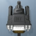 thumbnail image 5 of VGA Cable VGA Male to Male Cable VGA 3+6 Male Cable 1080P Resolution for Monitors Projectors with Ferrite Cores, 5 of 8