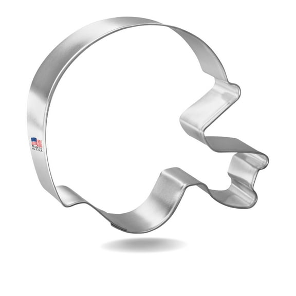 Football Helmet Cookie Cutter 4 in