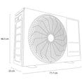 thumbnail image 4 of Aire Acondicionado Minisplit LG Minisplit 12000 BTU Solo Frío Inverter con Wifi, 4 of 4