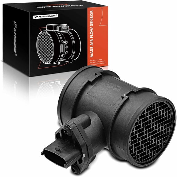 A-Premium Mass Air Flow Sensor Meter Assembly - [with 5Pins] - fits DOHC, 4Cyl 2.4L - Compatible with Hyundai Santa Fe 2001-2005, Sonata 2003-2005 & Kia Magentis 2003-2005, Optima 2003-2006