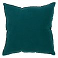 thumbnail image 2 of SARO 13049.JG20S Coussin en Lin à Franges Carrées de 18 Pouces - Vert Jasper, 2 of 4