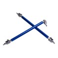 thumbnail image 1 of 1 Pair Front Lip Strut Rod, Bumper Lip Diffuser Rod 15cm Stretchable Stainless Steel Splitter Support Tie Pull Bar, 1 of 8