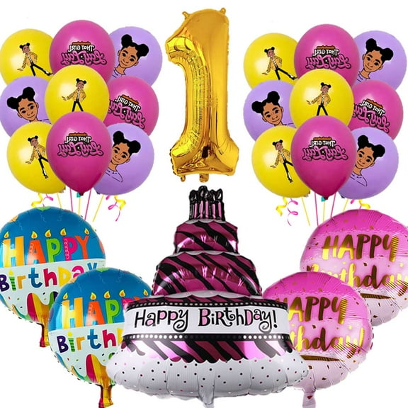 That Girl Lay Lay Balloons Party Supplies 1st Big Number Decorations Decor Kit Birthday
