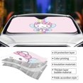 thumbnail image 5 of Windshield Sun Shade Foldable Car Front Window Sunshade For Car Suv Trucks Vans - Best Heat Shield Blocker Visor Cover Blocks Uv Rays And Keeps Your Vehicle Cool-Medium, 5 of 5