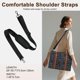 thumbnail image 4 of Bolsa tote para laptop BTOOP para mujeres trabajo 15.6 pulgadas de lona, 4 of 9