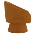 thumbnail image 4 of !nspire Modern Velvet Accent Chair - Tan, 4 of 6