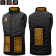 thumbnail image 1 of TIMIFIS Halloween Mens Womens Heated Vests Lightweight USB Electric Heated Halloween Plus Size Heated Coat 4 Heating Heated Jacket Winter Heating CoatFall/Winter, 1 of 4