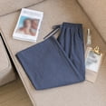thumbnail image 4 of Pantalones deportivos Gibobby con bolsillo informal liso para mujer gris XXL, 4 of 5