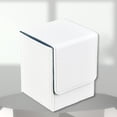 thumbnail image 4 of Caja de almacenamiento ranurada capacidad de cuero PU CUTICAT organizador de s comerciales soporte de almacenamiento Blanco vertical, 4 of 8