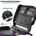 thumbnail image 4 of FORMRS Zipper Binder with Shoulder Strap 2-inch Ring 500 Sheet Capacity File Bag, Colorful UFO, 4 of 5