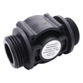 thumbnail image 3 of 2PCS Water Flow Sensor Fuel Flow Meter Water Meter Sensor Flowmeter Water Sensor Counter Indicator FS400A G1 DN25 1-60L/Min, 3 of 6