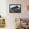 thumbnail image 3 of Historic Framed Print, Louisville & Nashville Railroad, Union Station Train Shed, Water Street, opposite Lee Street, Montgomery, Montgomery County, AL - 4, 17-7/8" x 21-7/8", 3 of 9