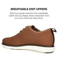 thumbnail image 3 of Vance Co. Mens Novak Tru Comfort Foam Knit Lace-up Round Toe Dress Shoe, Widths Available, 3 of 7