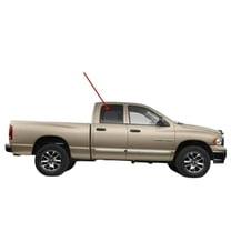 Passenger Right Side Rear Door Window Door Glass Compatible with Dodge Ram Pickup 4 Door Crew Cab 1500 2002-2008 Models/2500 3500 4500 5500 2003-2009 Models