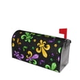 thumbnail image 3 of Xecao Mardi Gras Carnival4 for Mailbox Cover with Magnetic Strips, Waterproof and Sunscreen, Adds a Decorative Touch to Your Garden Yard., 3 of 9