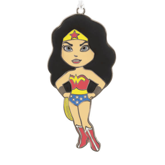 Hallmark DC Comics Wonder Woman Metal Christmas Ornament New with Tag