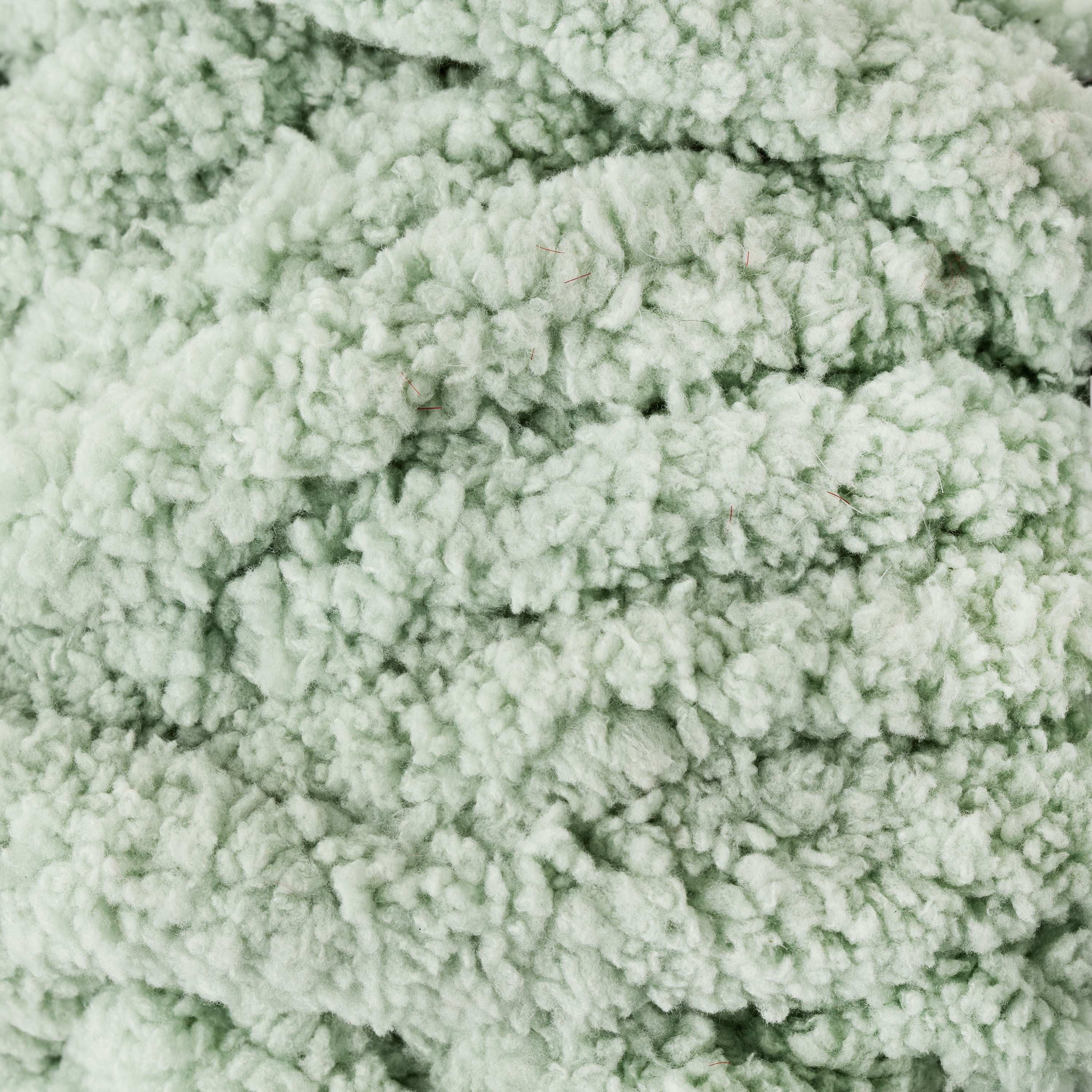 Mainstays Chunky Chenille Yarn, 31.7 yd, Sage, 100% Polyester, Super Bulky