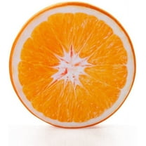 Round Throw Pillows 13 Inch, 3D Print Decorative Plush Funny Fruit Stuffed Cushions Toy Seat Pad for Couch, Chair, Floor, Sofa