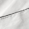 thumbnail image 2 of Thyme & Table Round Tablecloth 70", Pom White, 2 of 5