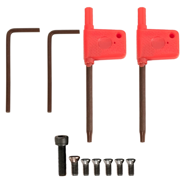 Shars 4-Piece Turning Tool & Boring Bar Set - 1/2" Shank, Comes With Holders & Case