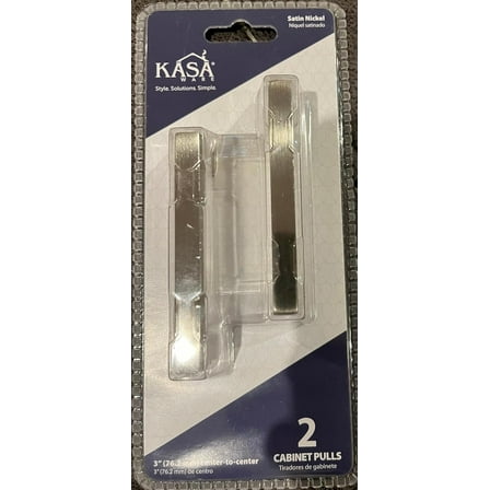KasaWare K7063SN-2 Cabinet Pull 30375 x 3 Satin Nickel