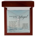 thumbnail image 4 of The Lord Will Guide You Loss of Pregnancy Miscarriage Condolences CZ Cross Necklace, 4 of 5