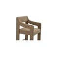 thumbnail image 6 of Moe's Home Collection Elise Counter Stools Fabric Brown, 6 of 8