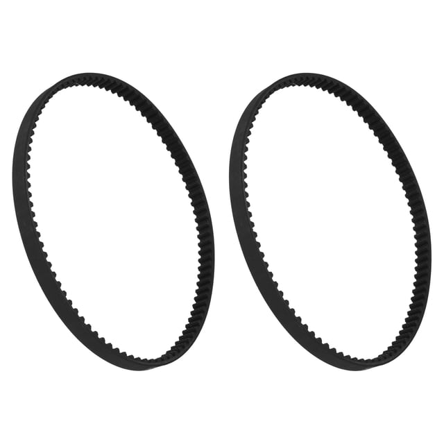 Caucho de bucle cerrado con dientes de arco, 2 piezas de caucho de bucle cerrado Cinturón síncrono HTD de caucho de bucle cerrado Los mejores materiales